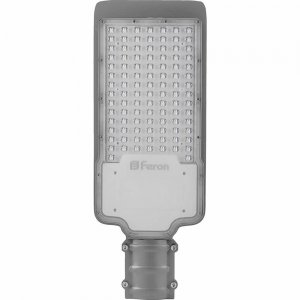 Серый светодиодный уличный консольный светильник 80Вт 6400К «SP2923»