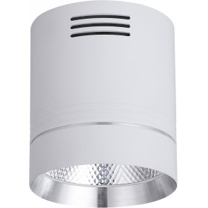 Белый накладной потолочный светильник цилиндр 10Вт 4000К «AL521»