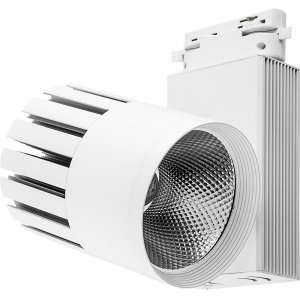 Белый трёхфазный трековый светильник 40Вт 4000К «AL105»