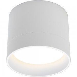 Белый накладной потолочный светильник цилиндр «HL353»