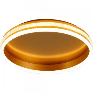 Потолочный светильник 80Вт с пультом, цвет золото «Shinning Ring AL5880»