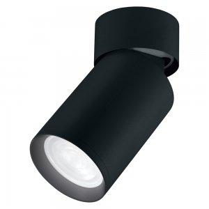 Чёрный накладной поворотный светильник «ML180»