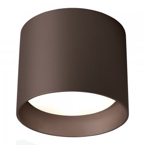 Накладной потолочный светильник цилиндр цвета шоколад «HL358»