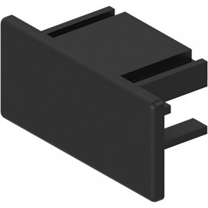 Чёрная заглушка для однофазного шинопровода «LD1013»
