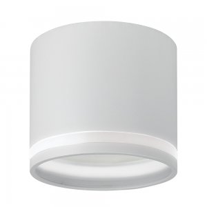 Белый накладной потолочный светильник цилиндр «HL362»