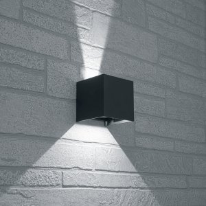 Уличный настенный светильник куб для подсветки 6Вт 3000К IP54 «DH012»