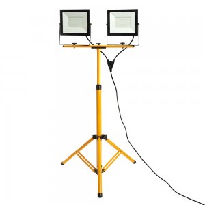 Светодиодный прожектор на штативе IP65 2*100W 6400K «LL-505»