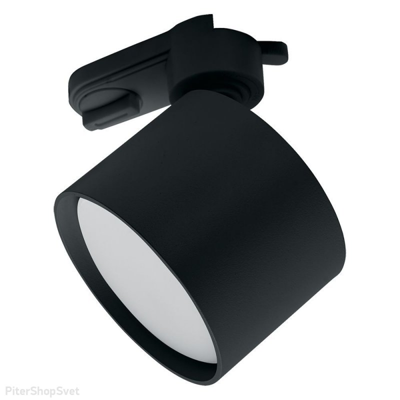 Чёрный однофазный трековый светильник под лампу GX53 «AL159» 41367