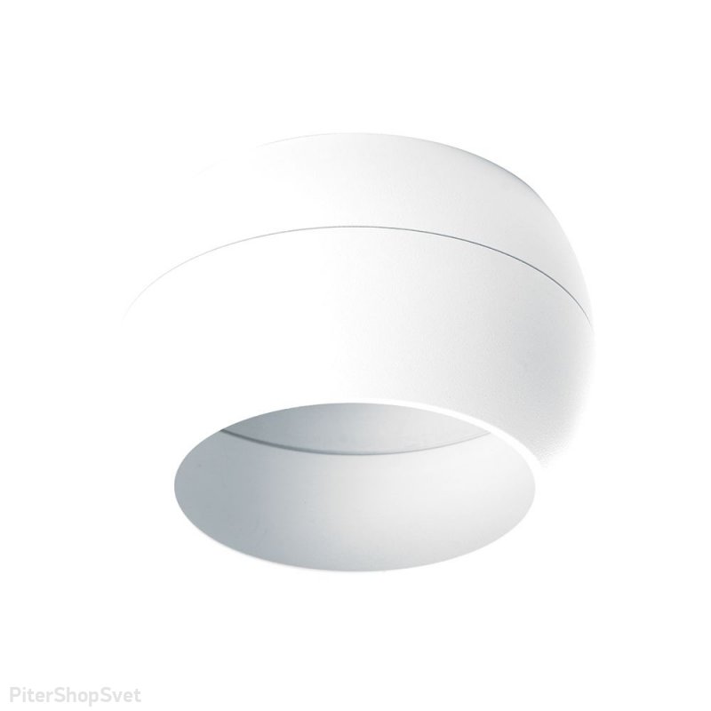 Белый встраиваемый/накладной потолочный светильник «HL355» 41507
