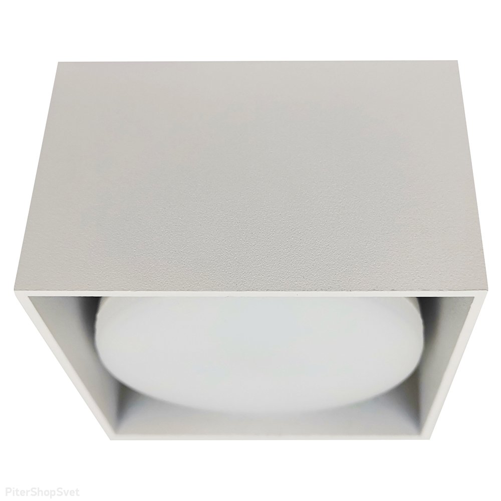 Белый накладной прямоугольный потолочный светильник «HL360» 41992
