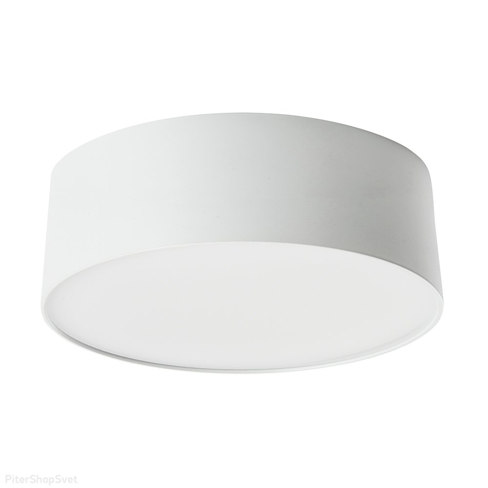 Белый накладной потолочный светильник 28Вт 4000К «Simple matte AL200» 48078