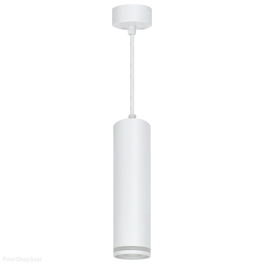 Подвесной светильник цилиндр, белый «Barrel ML1708» 48081