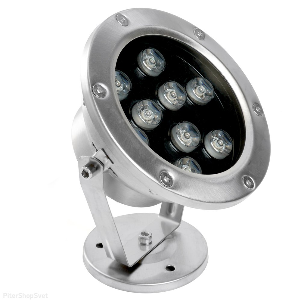 Подвойный накладной поворотный светильник для акцентной подсветки 9Вт 2700К IP68 «LL-824» 48457