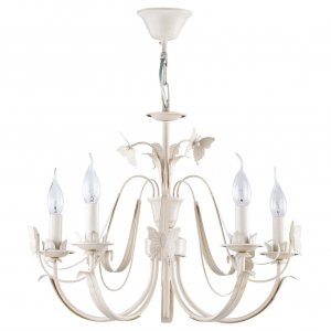 Подвесная люстра с бабочками FR3043-PL-05-BG «Farfalla»