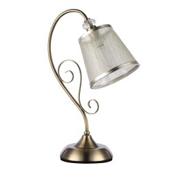 Настольная лампа цвета античной бронзы FR2405-TL-01-BZ «Driana»