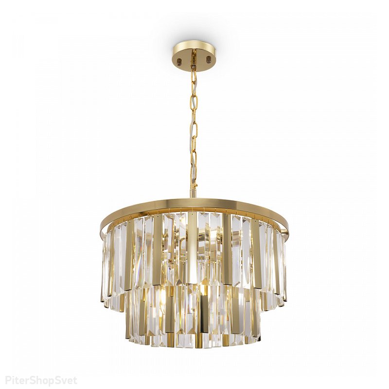 Подвесная люстра золотого цвета «Viviane» FR11001PL-08G
