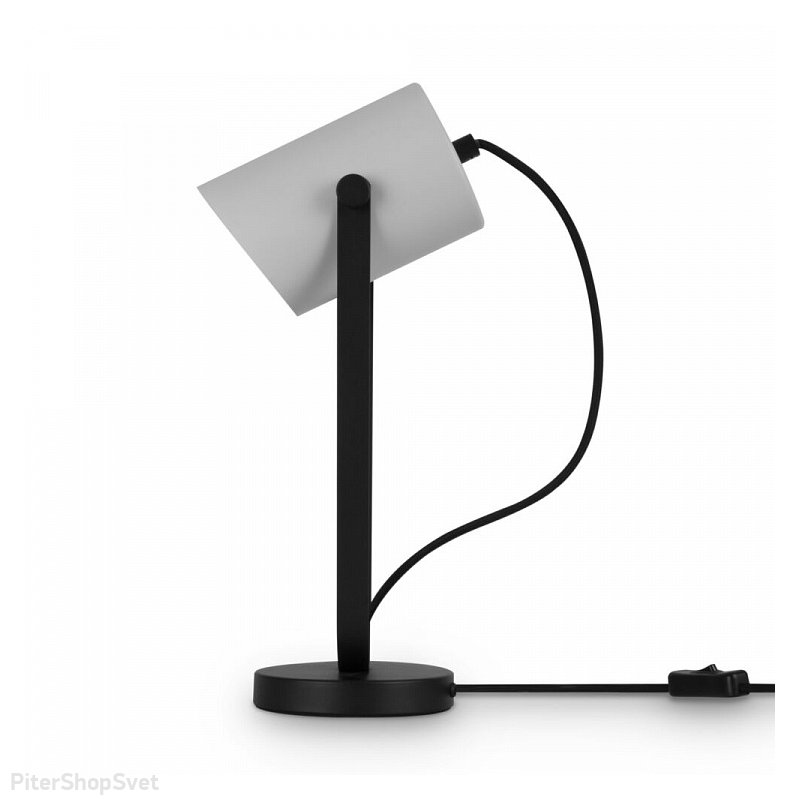 Чёрно-белая настольная лампа «Loft Elori» FR4004TL-01WB