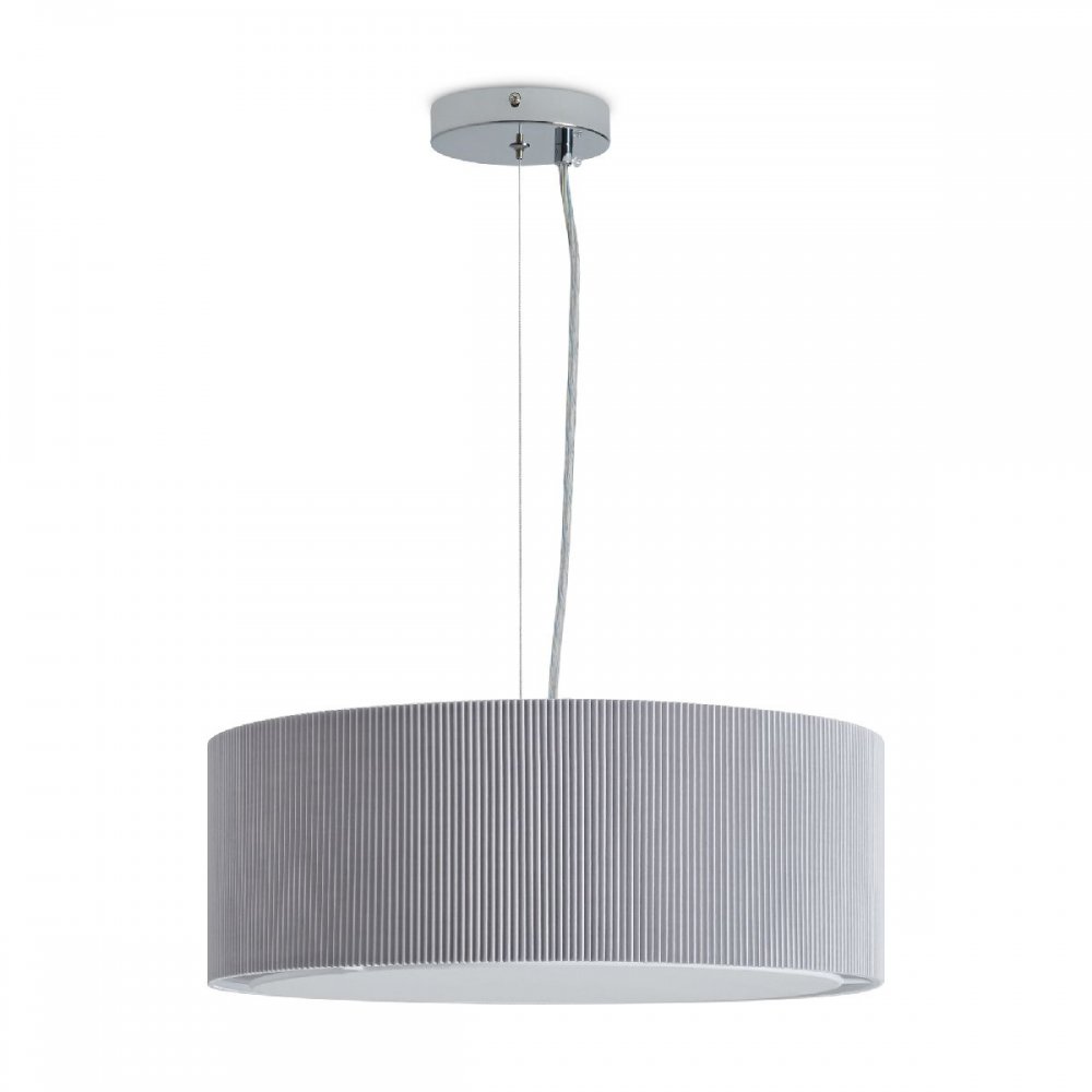 Подвесная люстра серого цвета «Pleating» FR5434PL-03GR1
