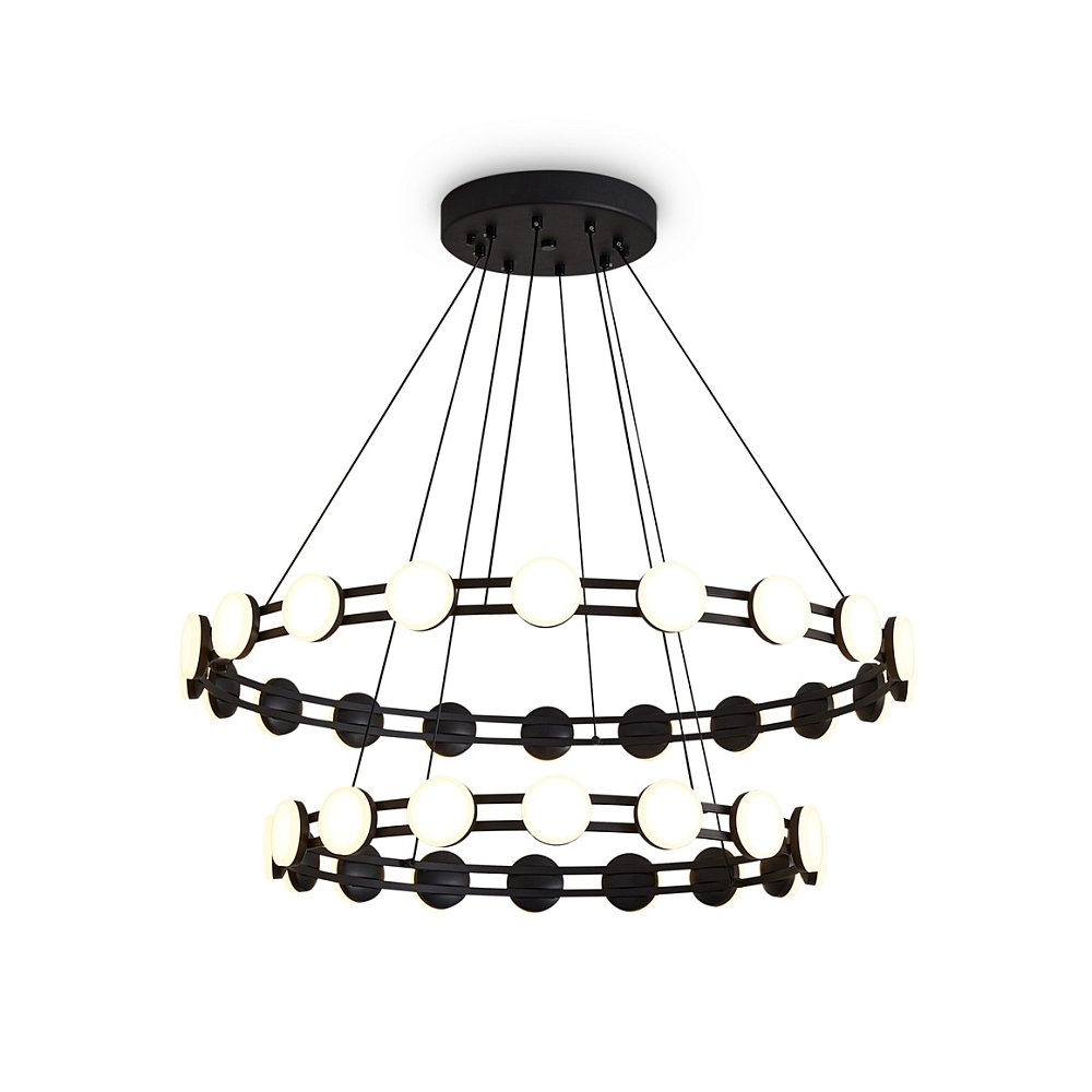 Подвесная люстра два кольца «Collar» FR6180PL-L70B