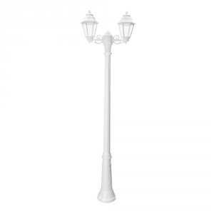 Белый уличный фонарный столб «ANNA 2L GIGI BISSO»