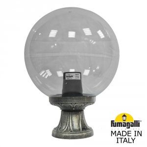 Дымчатый светильник шар 30см на основании «MIKROLOT/GLOBE 300»