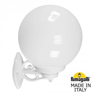 Белый настенный светильник шар 300мм «BISSO/GLOBE 300»