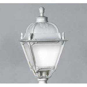 Белый фонарь для уличного светильника «SIMON»