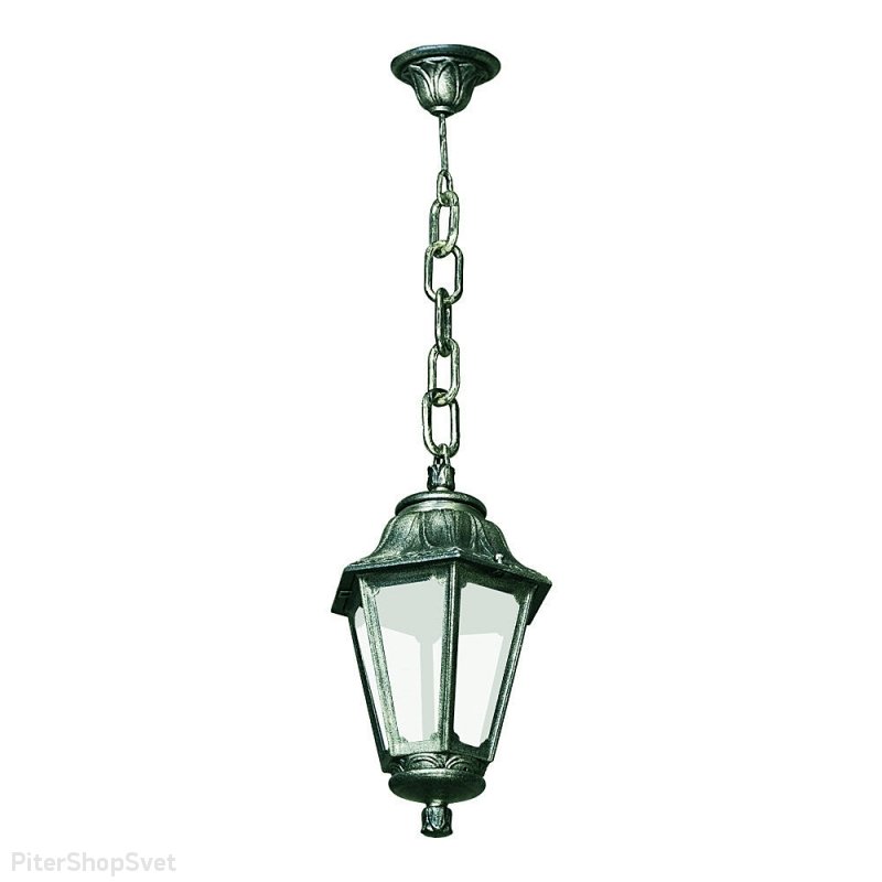 Уличный подвесной светильник античная медь «Sichem/Anna» E22.120.000.VXF1R