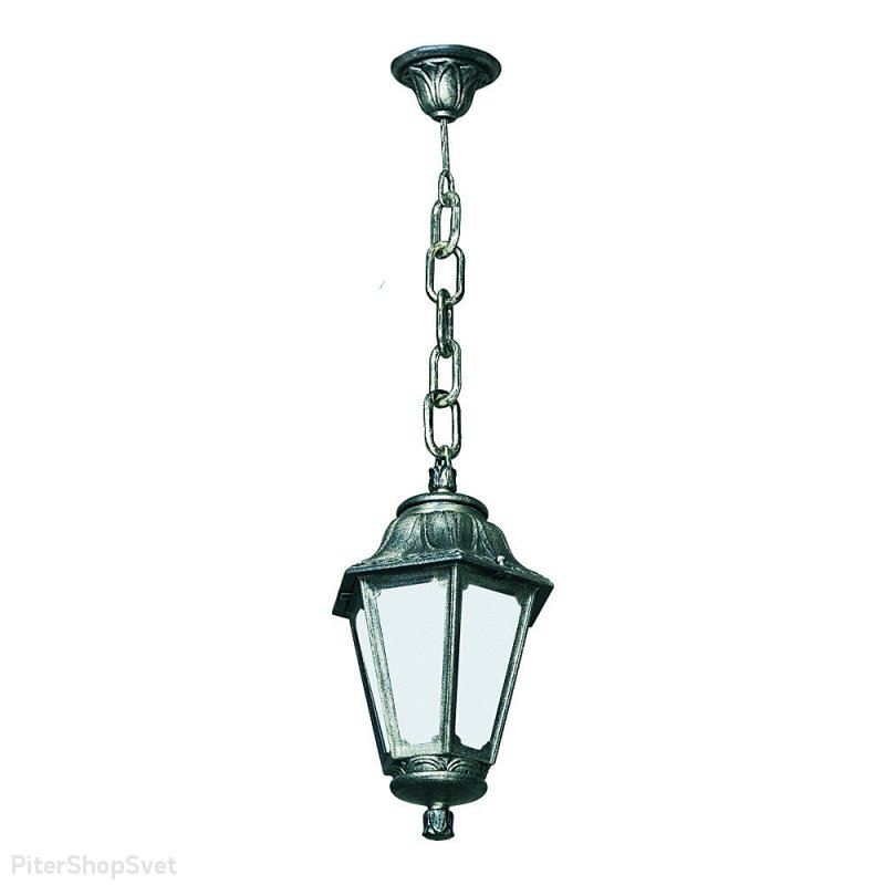 Уличный подвесной светильник античная медь «Sichem/Anna» E22.120.000.VYF1R