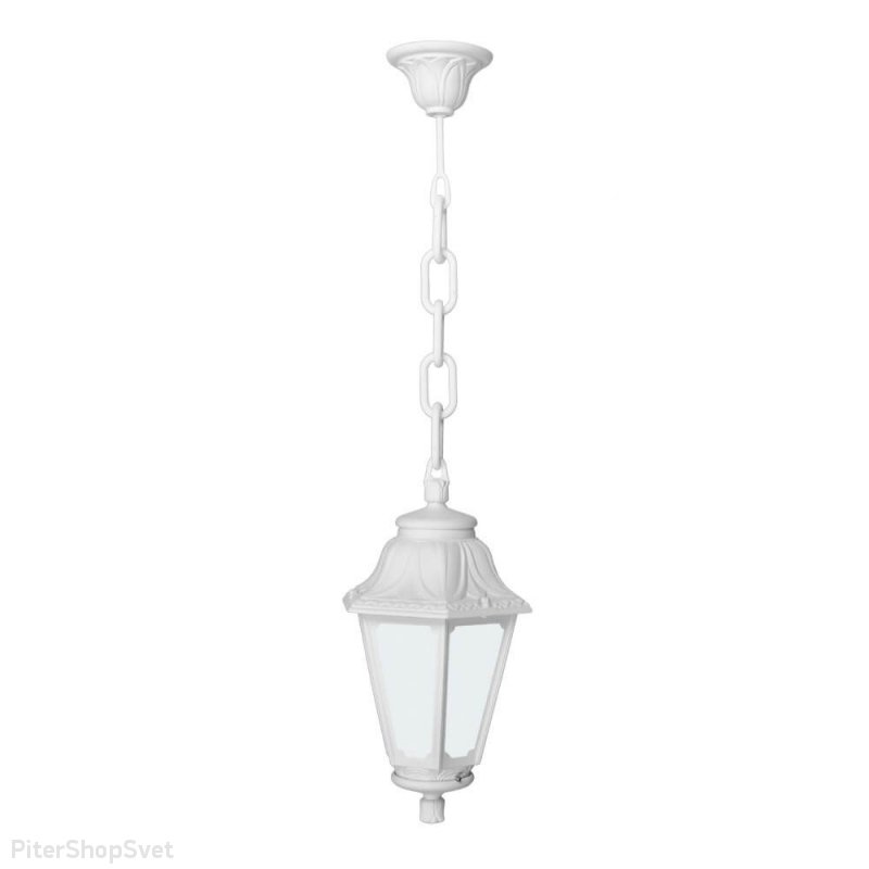 Белый уличный подвесной светильник «ANNA SICHEM» E22.120.000.WYF1R