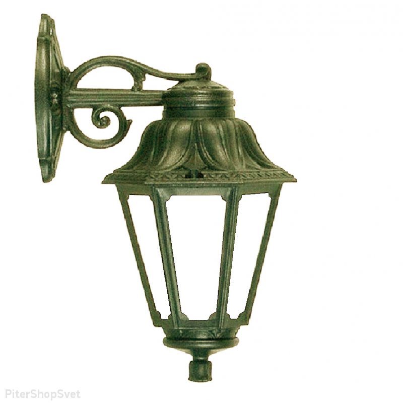 Уличный настенный светильник античная бронза «Bisso/Anna» E22.131.000.BYF1R