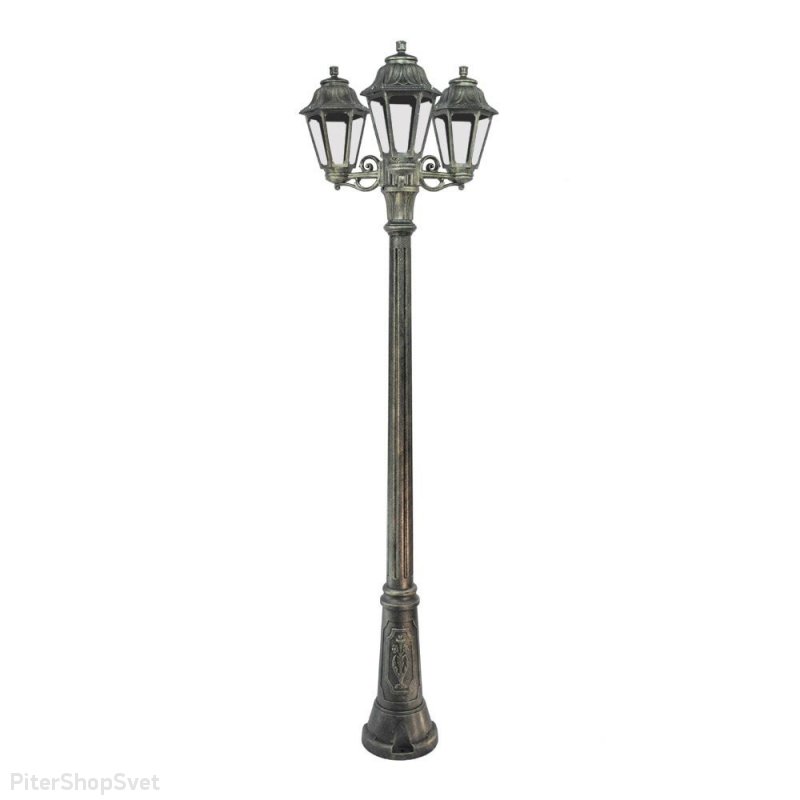 Уличный фонарный столб «Gigi Bisso/Anna 3L» E22.156.S30.BXF1R