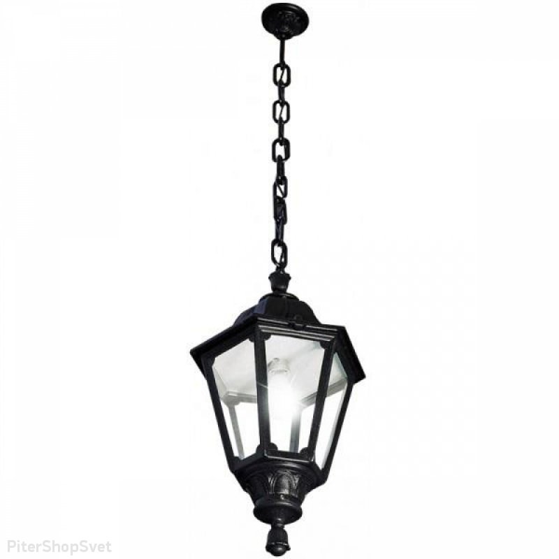 Подвесной уличный светильник чёрного цвета «NOEMI SICHEM» E35.121.000.AXE27