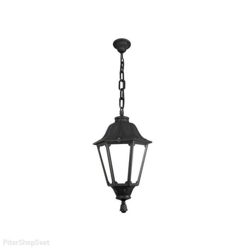 Чёрный подвесной уличный светильник «NOEMI SICHEM» E35.121.000.AYE27