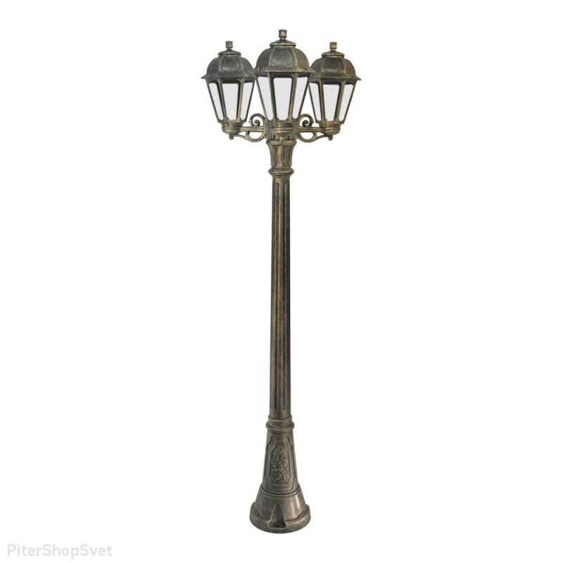 Уличный фонарный столб «Artu Bisso/Saba 3L» K22.158.S30.BXF1R
