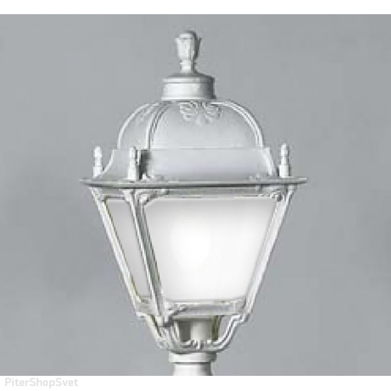 Белый фонарь для уличного светильника «SIMON» U33.000.000.WYE27