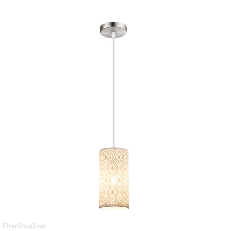 Фарфоровый подвесной светильник «CENDRES» 15917