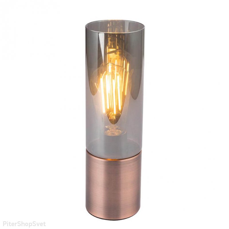 Декоративная настольная лампа цилиндр «Annika» 21000K