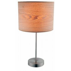 Настольная лампа с текстильным абажуром 15189T1 AMY