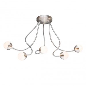 Светодиодная потолочная люстра с гибкими рожками «Roslin»
