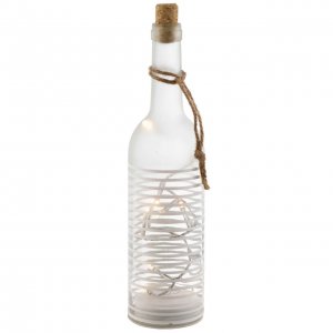 Декоративный светильник бутылка с гирляндой внутри «Craig»