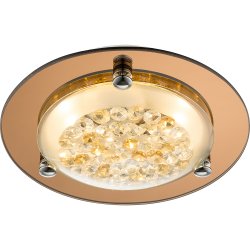 Светодиодный светильник коньячного цвета 48247 FROO