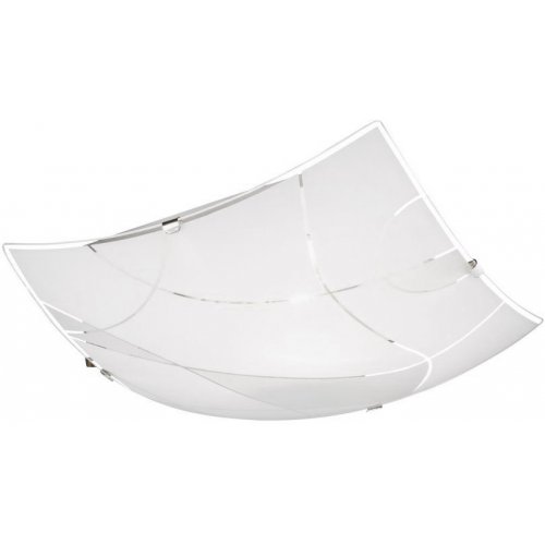белый настенно-потолочный светильник ILLU 40403-1