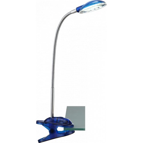 Светодиодная настольная синяя лампа на прищепке 58374K ET Globo Lighting