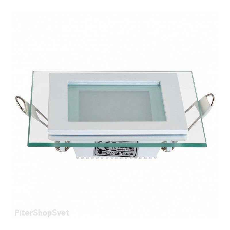 Встраиваемый светодиодный светильник 6Вт 3000К «MARIA-6» HRZ00000321