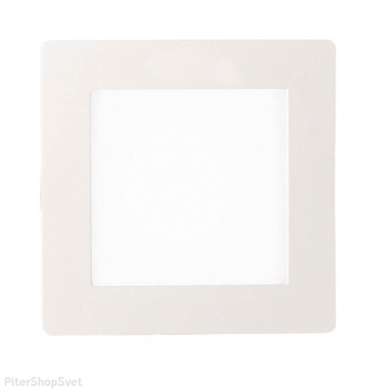 Квадратный встраиваемый светильник GROOVE 10W SQUARE 3000K