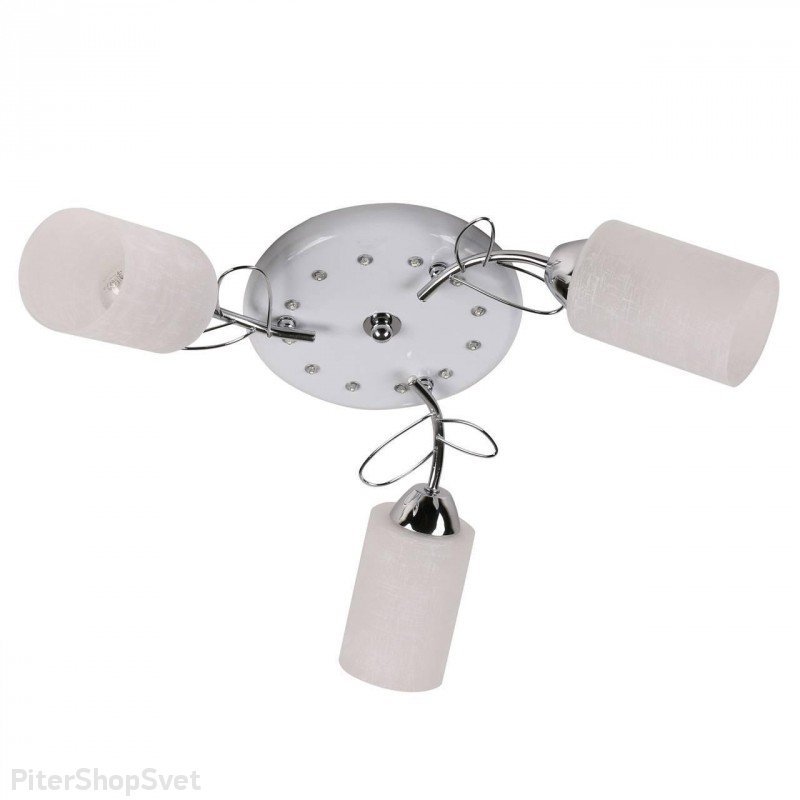 Потолочная люстра 841/3PF-LEDWhitechrome IDLamp