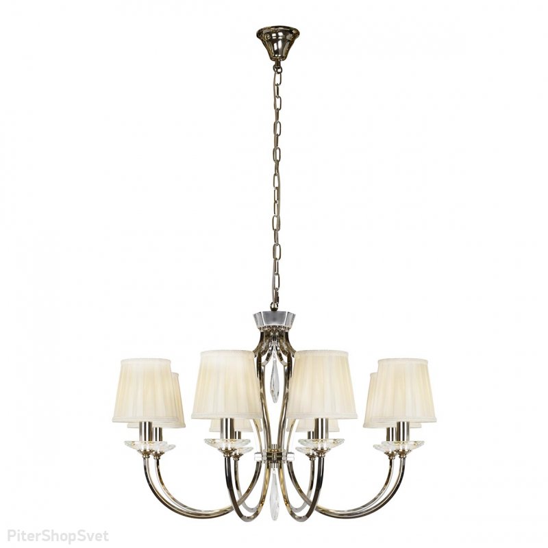 Подвесная восьмирожковая люстра «Charm» P2508-8 Nic