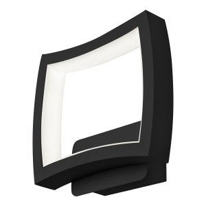 Чёрный настенный светильник 14Вт 4000К «Roomy»