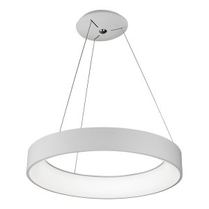 Белый подвесной светильник кольцо 34Вт 2800-6000K «North»